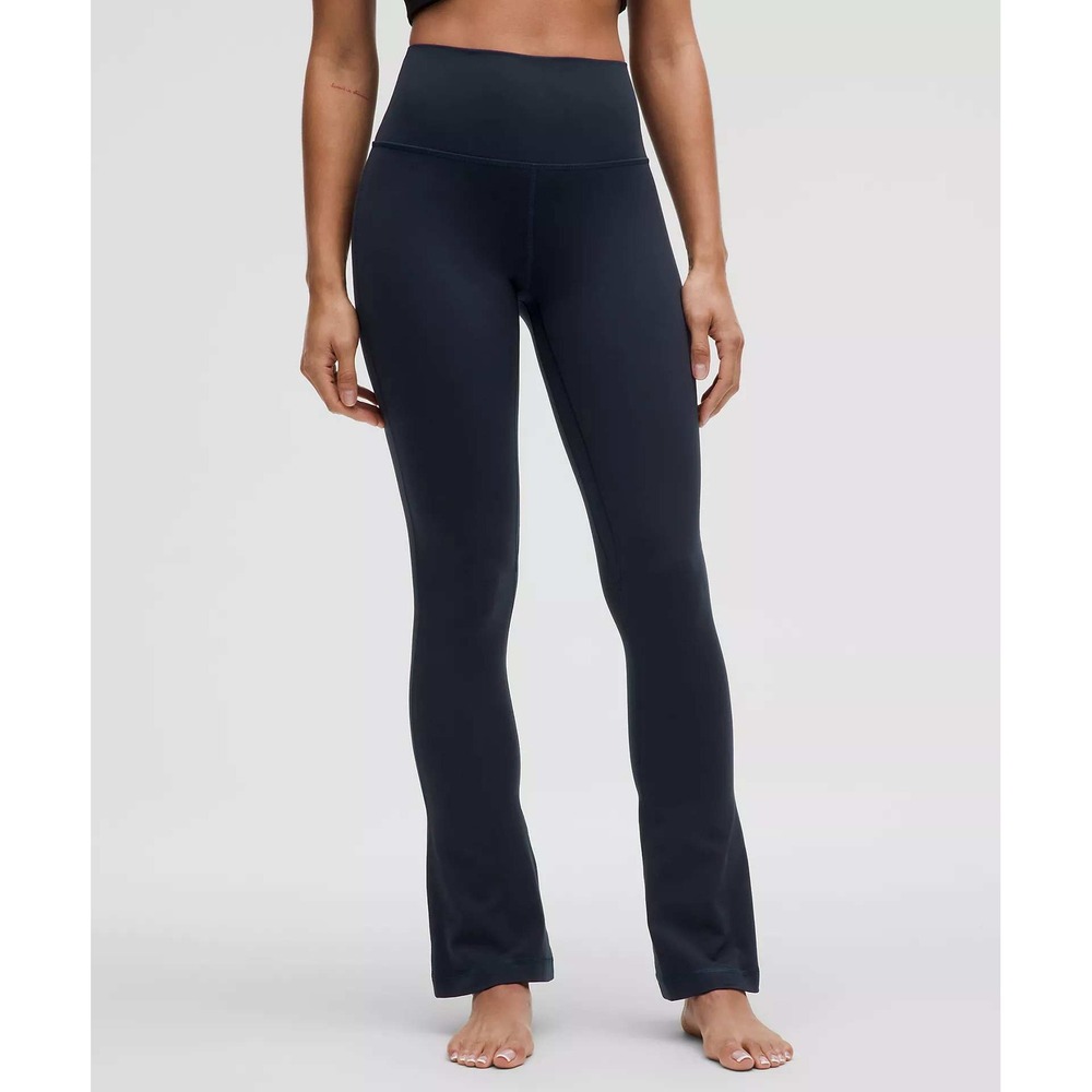 lululemon Align High-Rise Mini-Flare Pant 10 Navy Blue Yoga Activewear